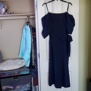 Navy Blue Romper , size 6
